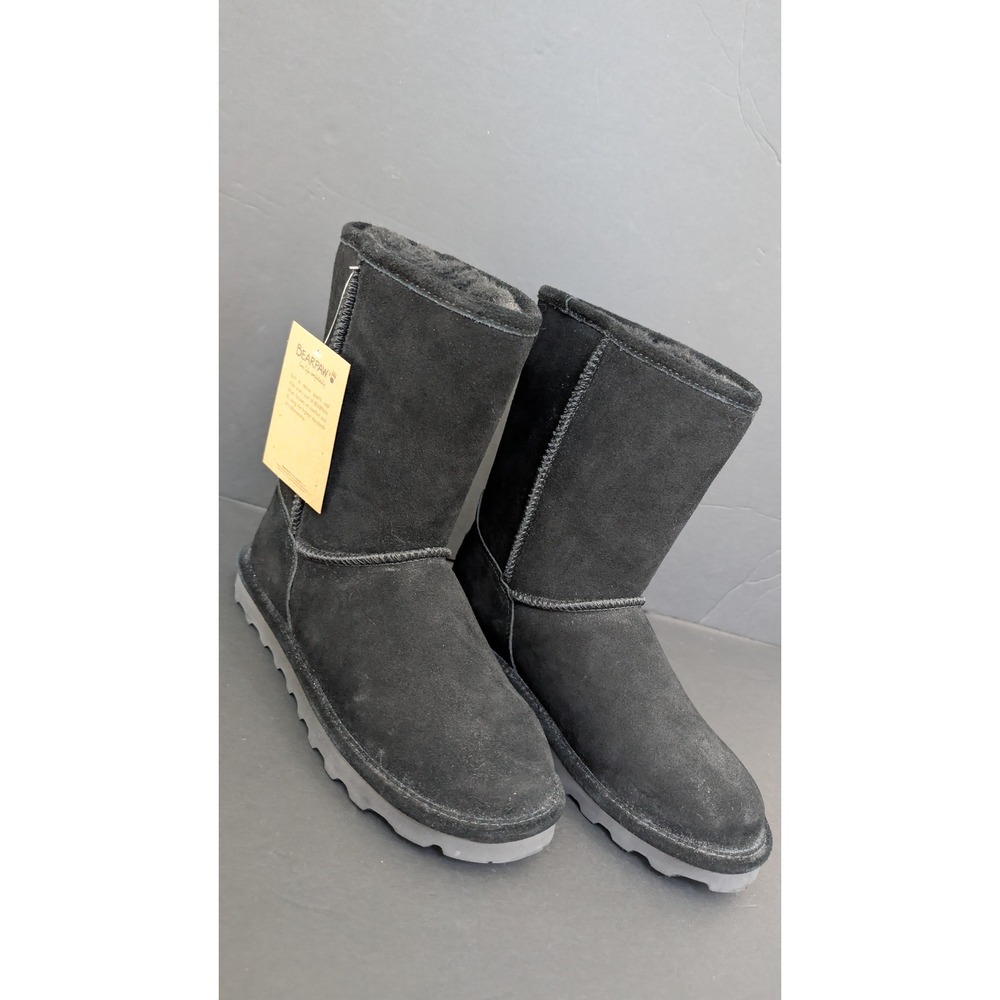 BearPaw Black Boots, size 9